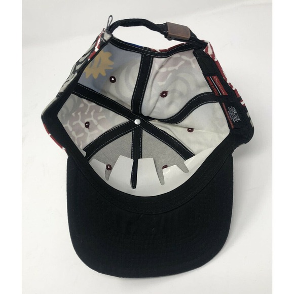 Play cloths mens strapback hat Color Multicolor logo one size Chili Pepper - Picture 4 of 4